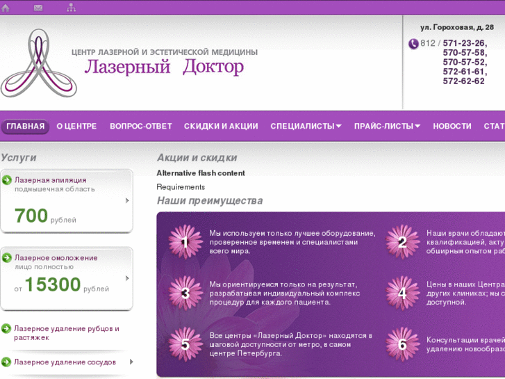 www.laserdoctor.ru