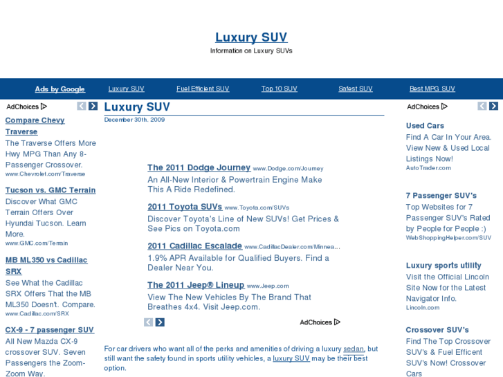 www.luxurysuv.org