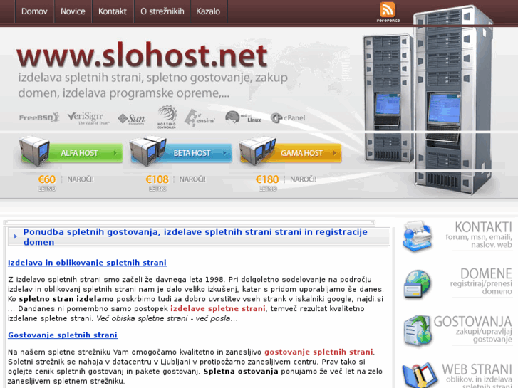 www.slohost.net