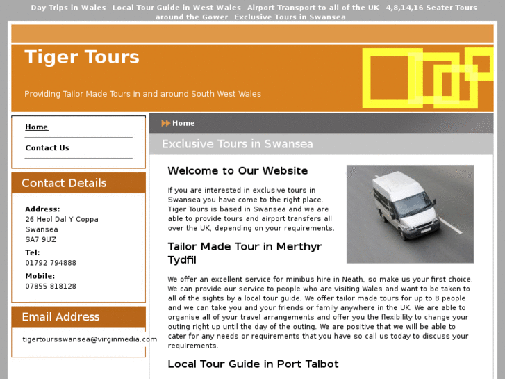 www.tigertoursswansea.com