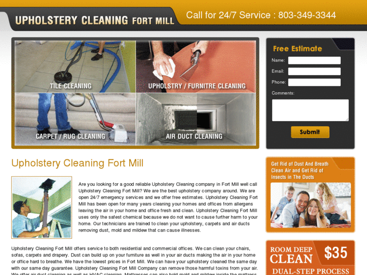 www.upholsterycleaningfortmill.com