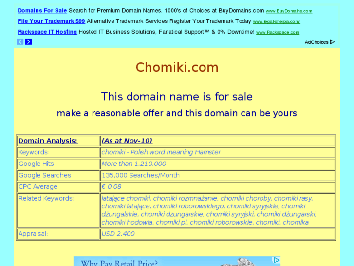 www.chomiki.com