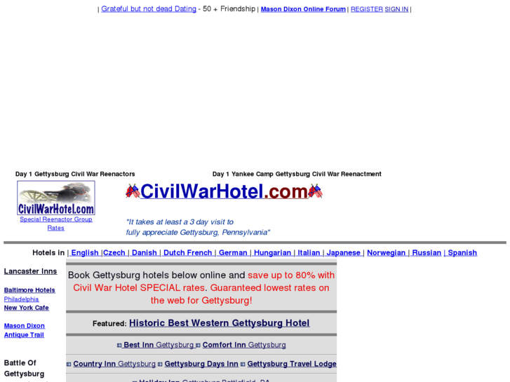 www.civilwarhotel.com