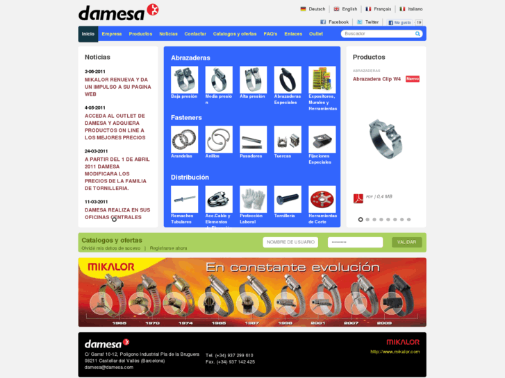 www.damesa.com