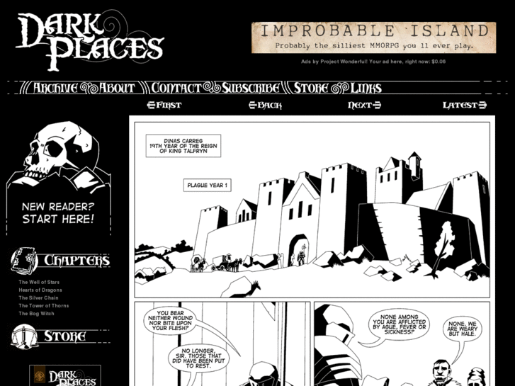 www.darkplacescomic.com