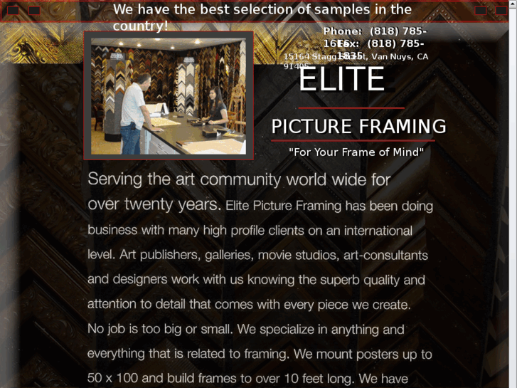 www.elitepictureframing.com