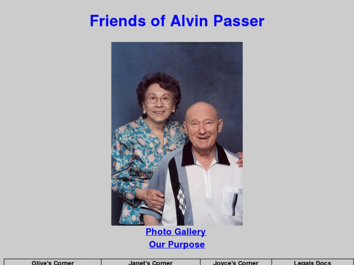 www.friendsofalvinpasser.org