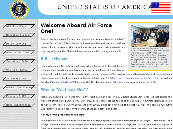 www.iloveairforceone.com