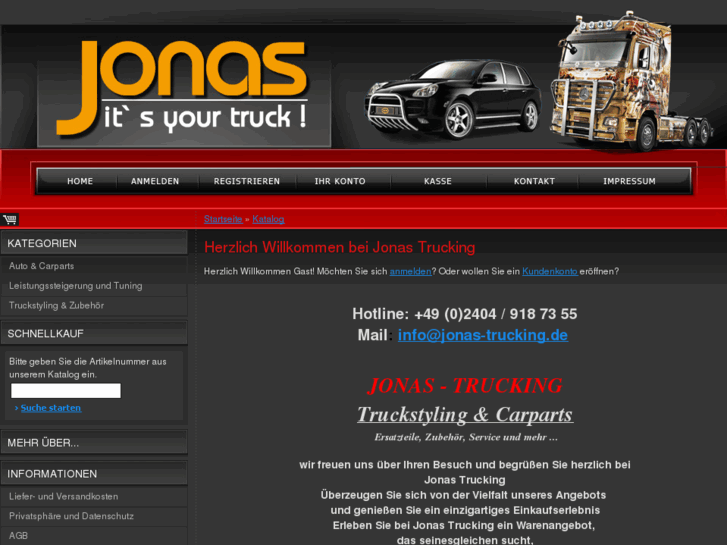 www.jonas-trucking.com