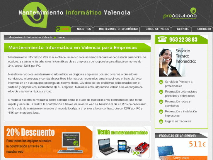 www.mantenimientoinformaticovalencia.es