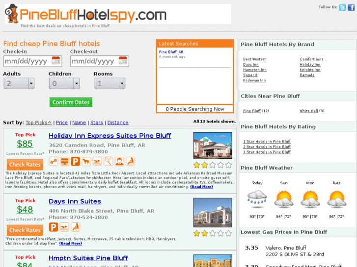 www.pinebluffhotelspy.com