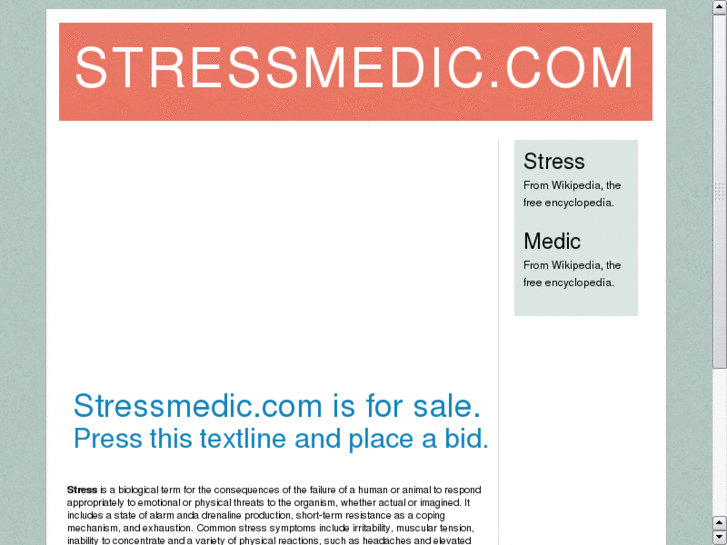 www.stressmedic.com