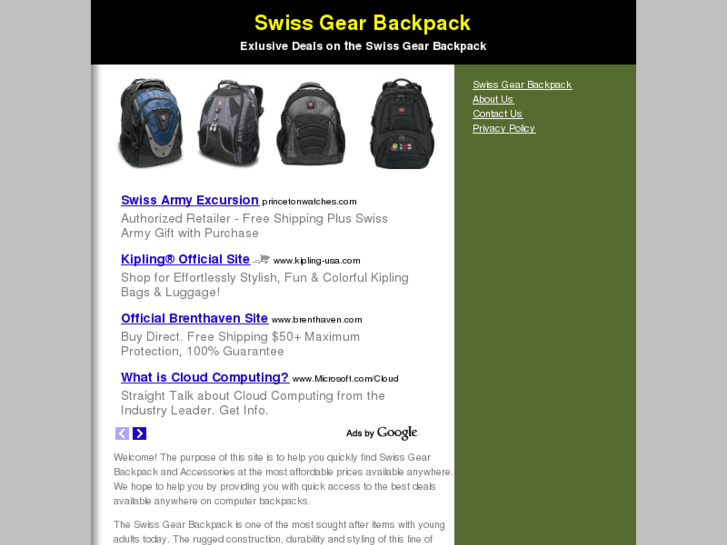 www.swissgearbackpack.com