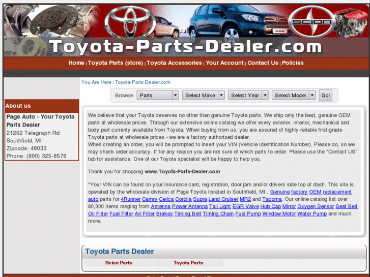 www.toyota-parts-dealer.com