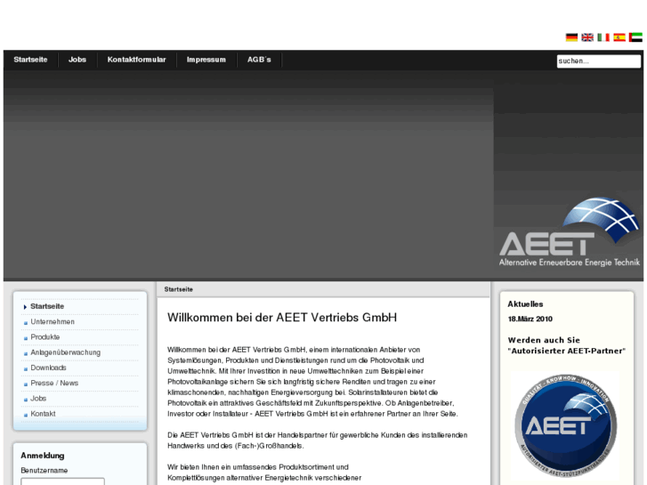 www.aeet-vertrieb.com