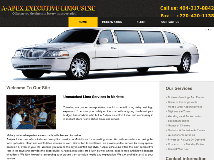 www.apexexecutivelimousine.com