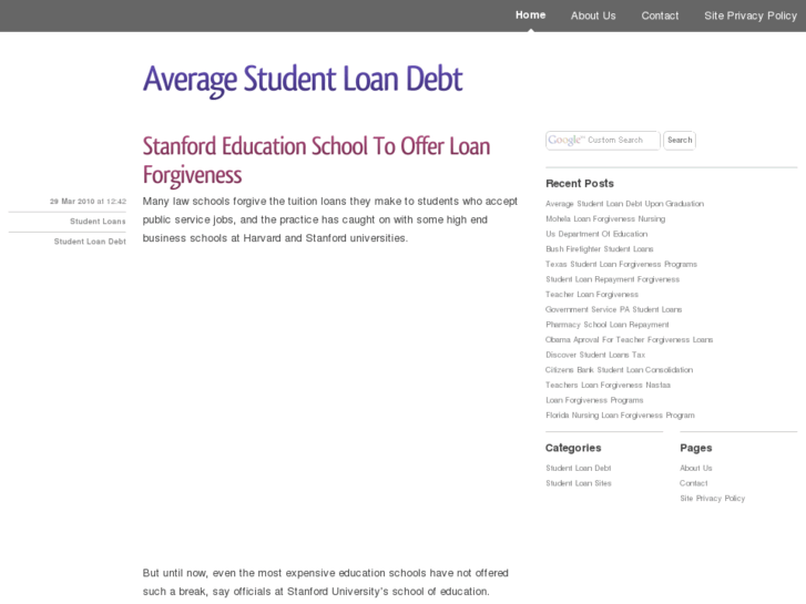 www.averagestudentloandebt.com