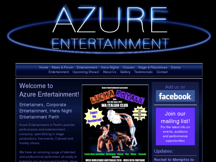 www.azureentertainment.com.au