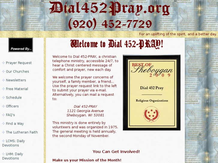 www.dial452pray.org