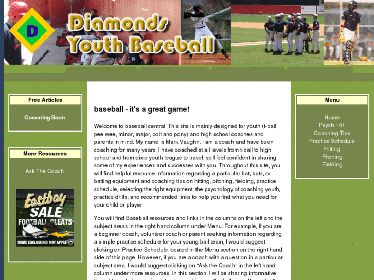 www.diamondsyouthbaseball.com