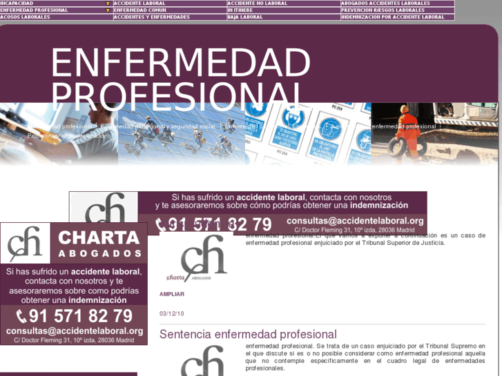 www.enfermedadprofesional.es