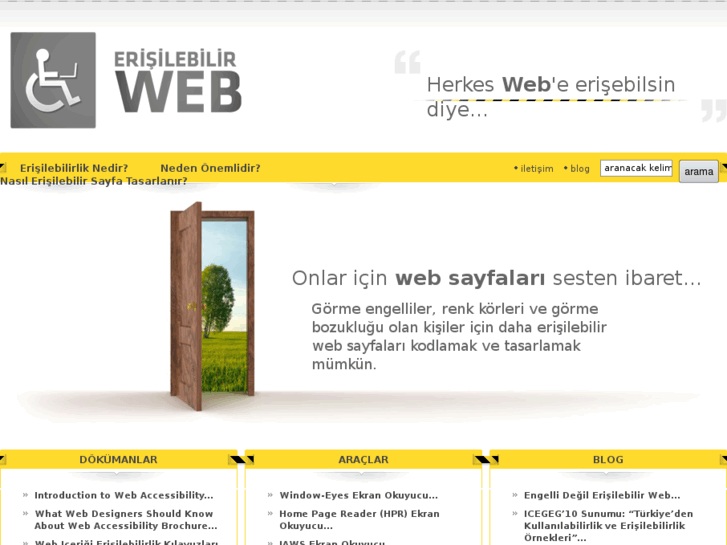 www.erisilebilirweb.com