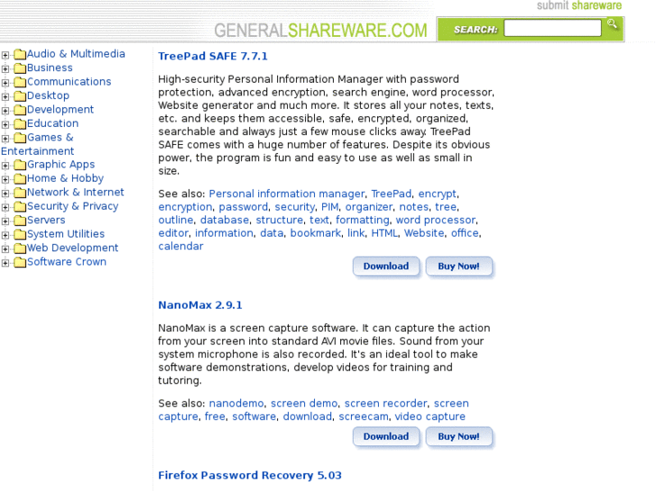 www.generalshareware.com