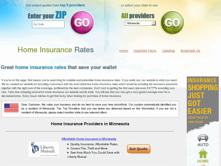 www.homeinsurancerates.biz