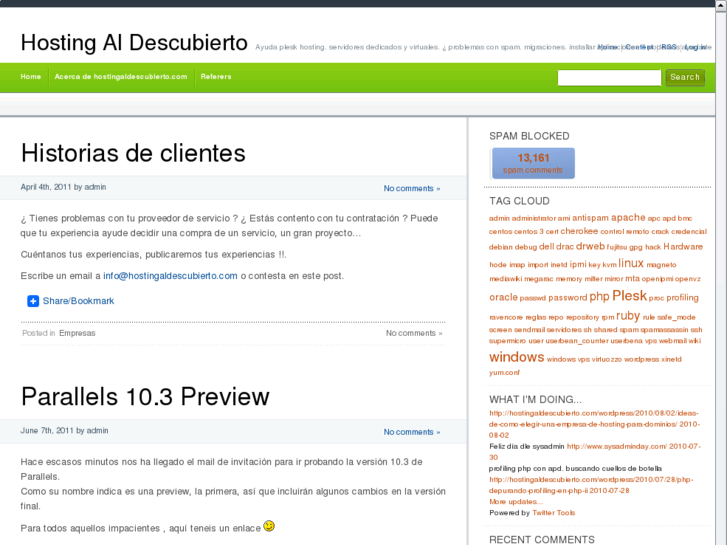 www.hostingaldescubierto.com