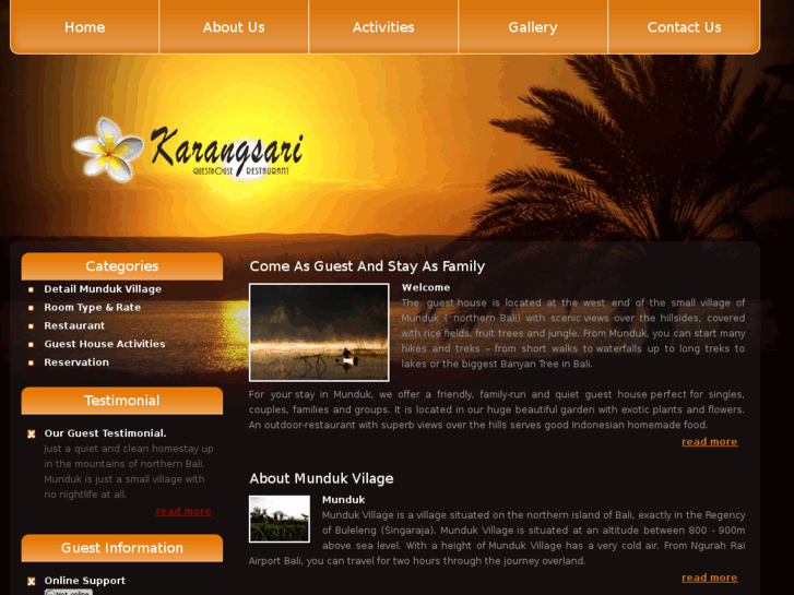 www.karangsari-guesthouse.com