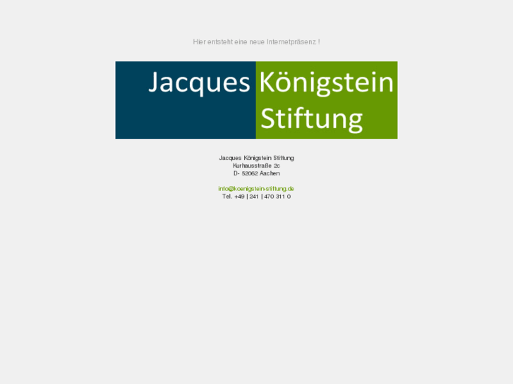 www.koenigstein-stiftung.de