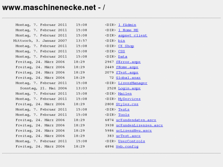 www.maschinenecke.net