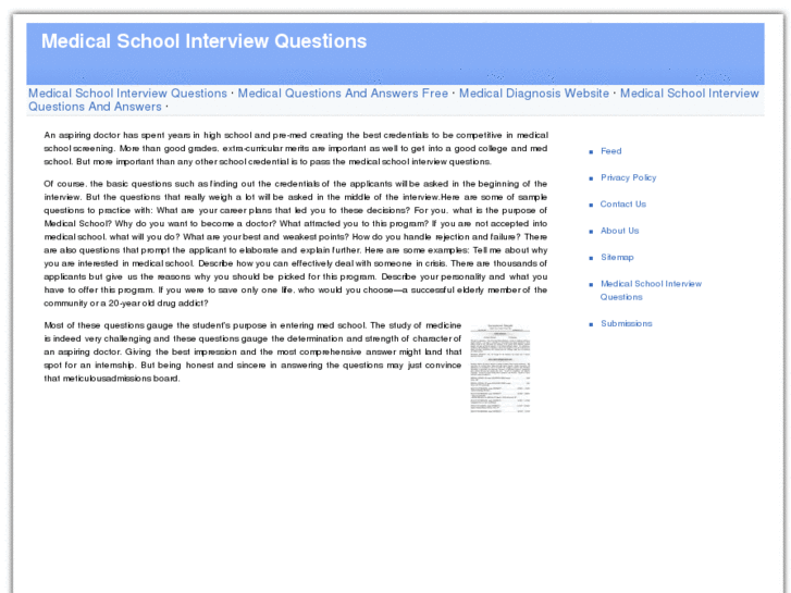 www.medicalschoolinterviewquestions.info