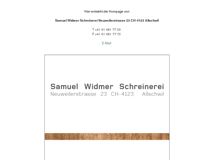 www.samuelwidmer.com