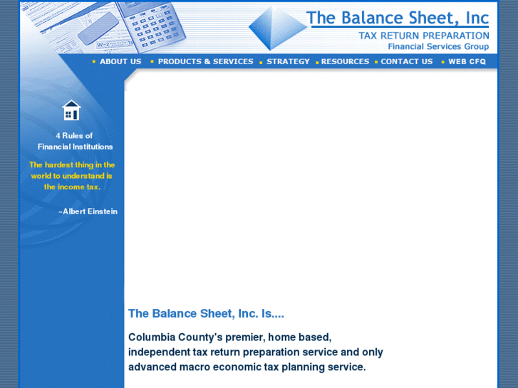 www.thebalancesheet.info