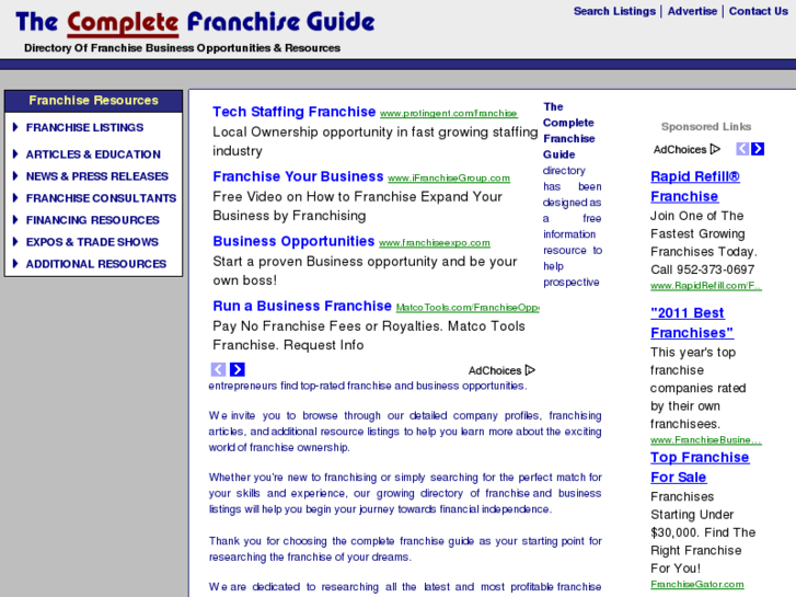 www.thecompletefranchiseguide.com