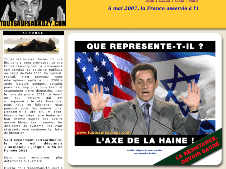 www.toutsaufsarkozy.com