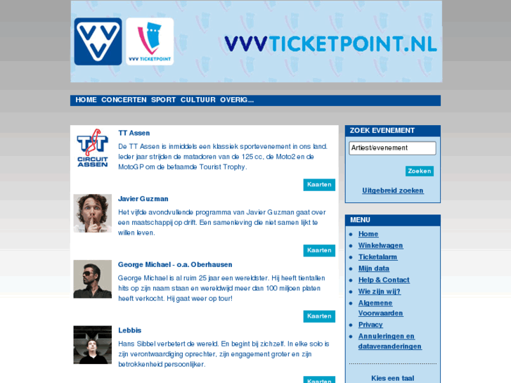 www.vvvticketpoint.nl