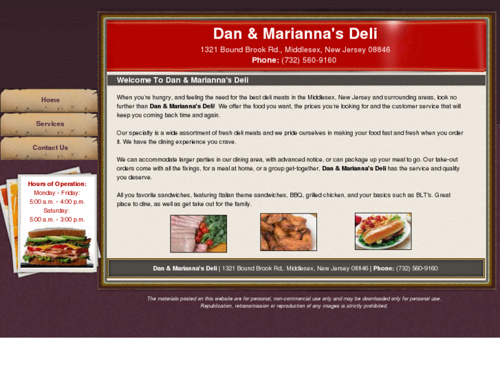 www.danandmariannasdeli.biz