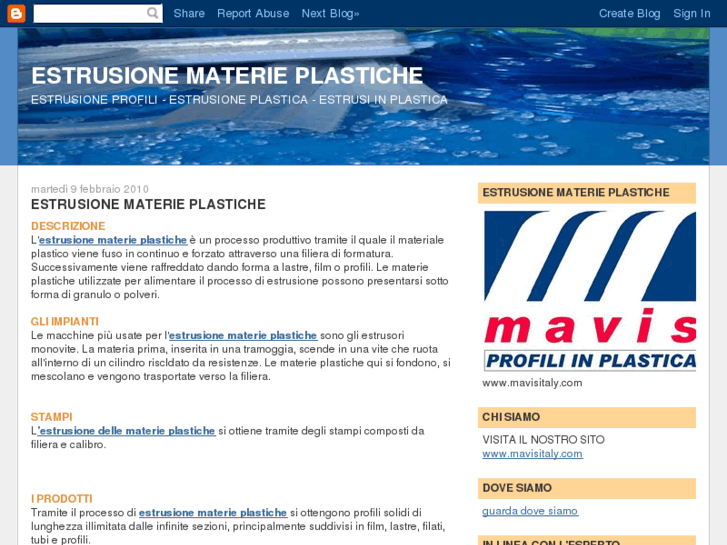 www.estrusione-materie-plastiche.info