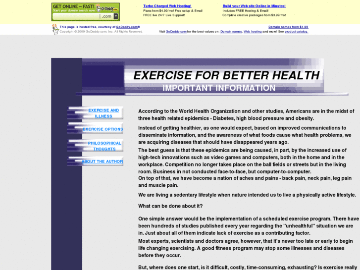 www.exerciseforbetterhealth.com