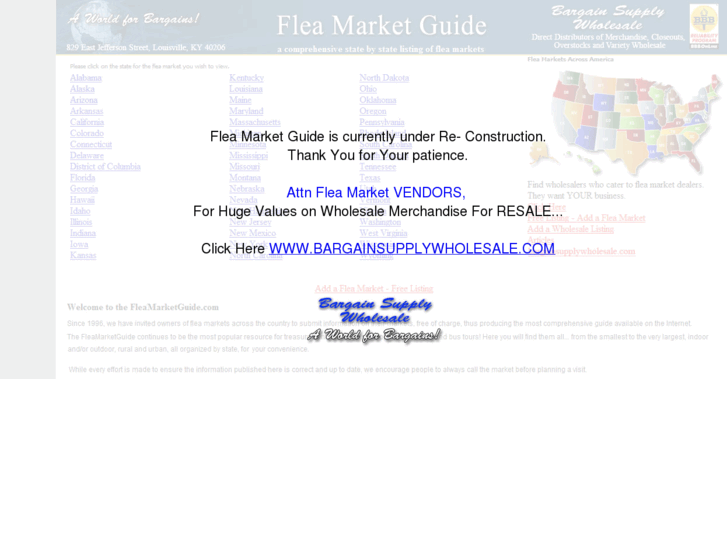 www.fleamarketguide.biz