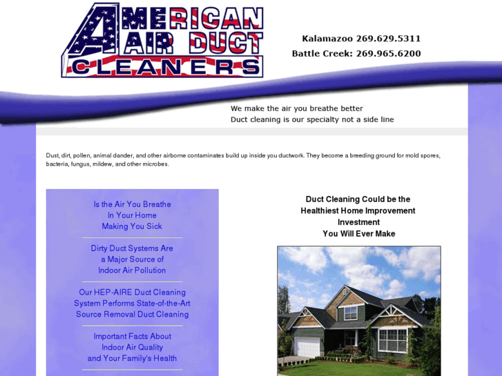 www.kalamazooairductcleaners.com