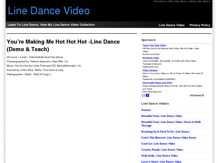 www.linedancevideo.net