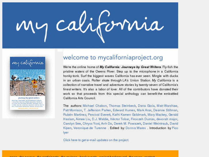 www.mycaliforniaproject.org