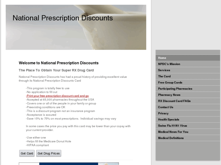 www.nationalprescriptiondiscounts.com