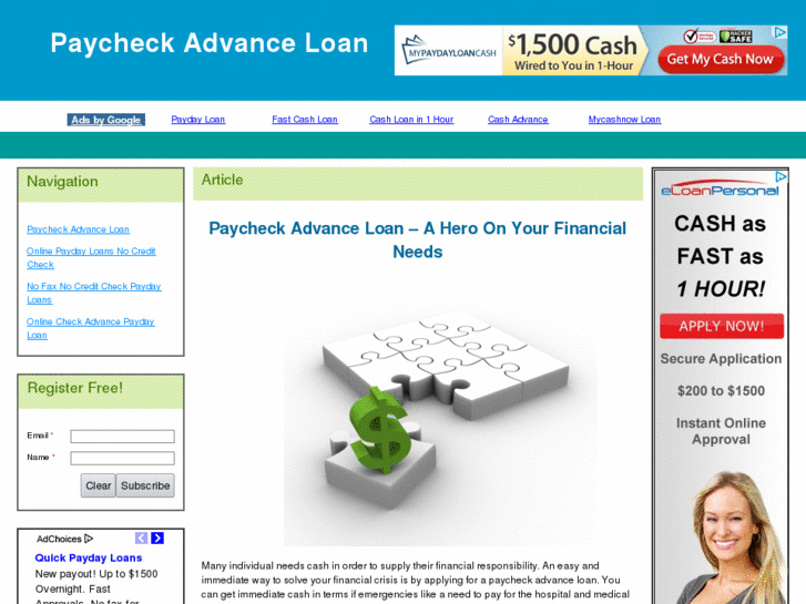 www.paycheckadvanceloan.net