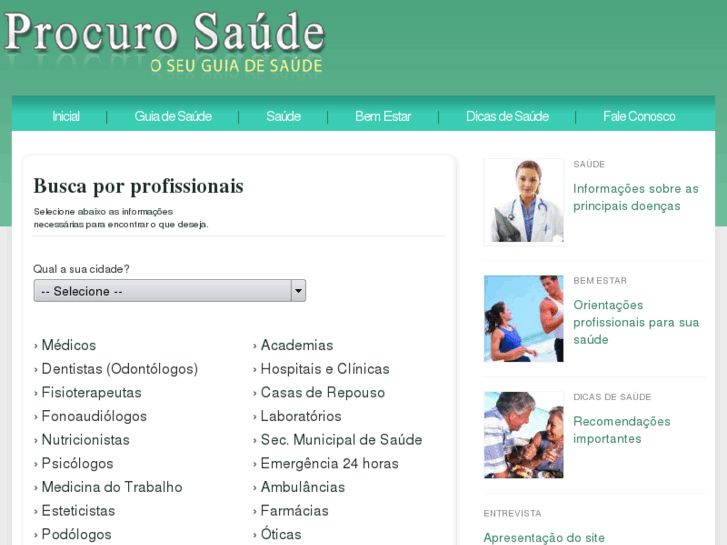 www.procurosaude.com.br