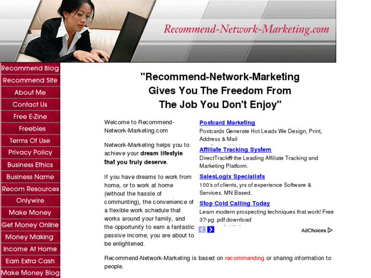 www.recommend-network-marketing.com