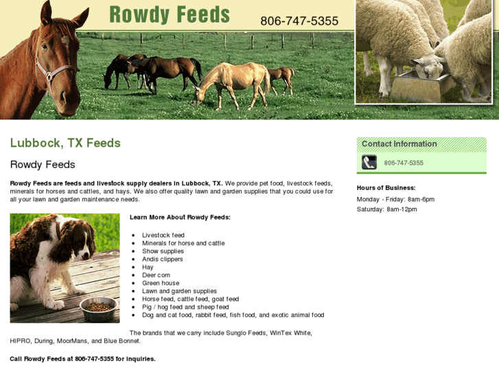 www.rowdyfeedslubbock.com